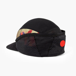 side view of ciele athletics GOCap solar unisex running hat from the Elite collection in shadowsphinx color