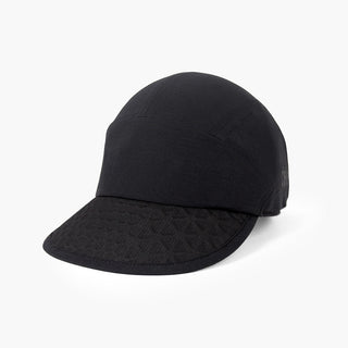 front view of ciele athletics FSTCap unisex running hat from the Elite collection in shadowsphinx color