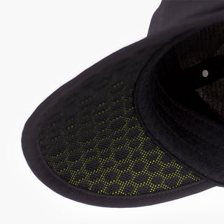 underbrim detail of ciele athletics FSTCap unisex running hat from the Elite collection in shadowsphinx color