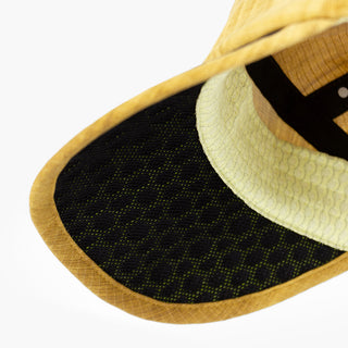 underbrim detail of ciele athletics FSTCap unisex running hat from the Elite collection in sphinx color
