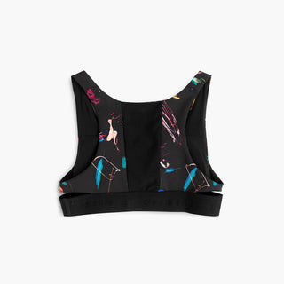back view of ciele athletics QCKBra running bra from the summer nights limited edition