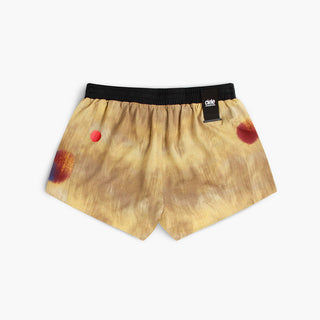 back view of the ciele athletics lightweight, race ready and performance driven short  for womens named RDShort in sphinx color