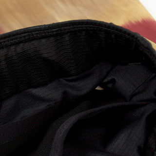 close view of inside fabric of the ciele athletics lightweight, race ready and performance driven short  for womens named RDShort in sphinx color