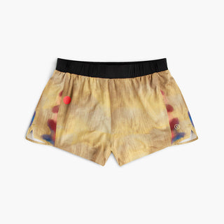 front view of the ciele athletics lightweight, race ready and performance driven short  for womens named RDShort in sphinx color