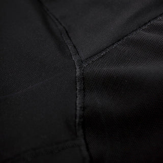 detail view of the fabric on the ciele athletics race ready and performance driven 3.5 inches tights short for womens named CRGTight in shadowsphinx color