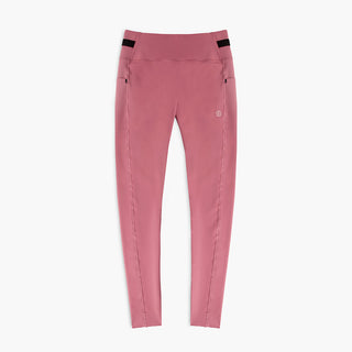 front view of ciele athletics FSTTight running tight in deco rose