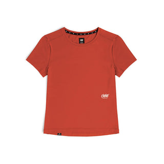 front view of ciele athletics DLYTShirt lightweight and performance driven T-Shirt in clay
