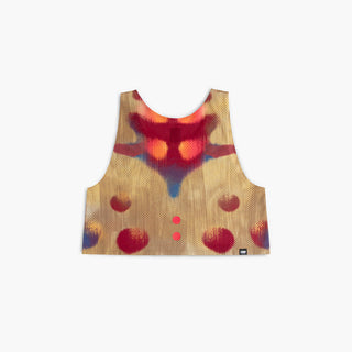 back view of the ciele athletics lightweight, race ready and performance driven Singlet for womens named RDCRPSinglet in sphinx color