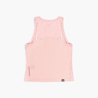 back view of ciele athletics DLYTSinglet lightweight and performance driven singlet in peachskin