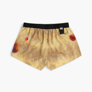 back view of the ciele athletics lightweight, race ready and performance driven short named RDShort in sphinx color