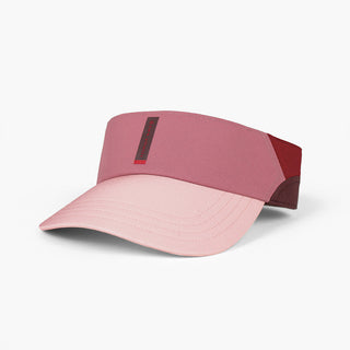 front view of ciele athletics FSTCap Comp Iconic VC unisex running hat in deco rose color
