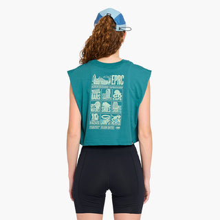 ciele athletics - ORTank Cropped - EPRC - Harbor - 2