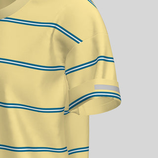 WNSBTShirt - Millenium Stripe - Citrus