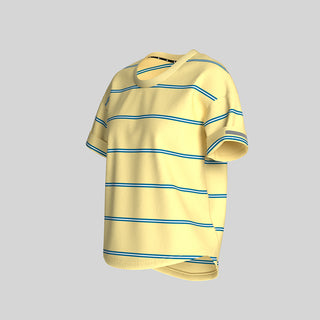 WNSBTShirt - Millenium Stripe - Citrus